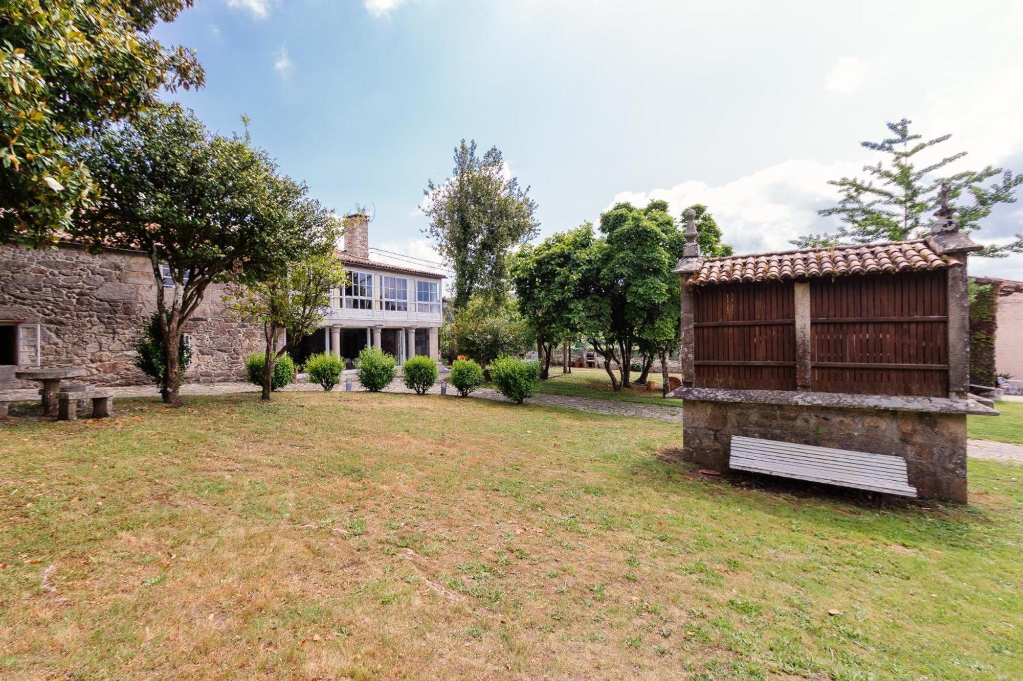 Casa Grande De Cornide Santiago De Compostela Villa Teo Buitenkant foto