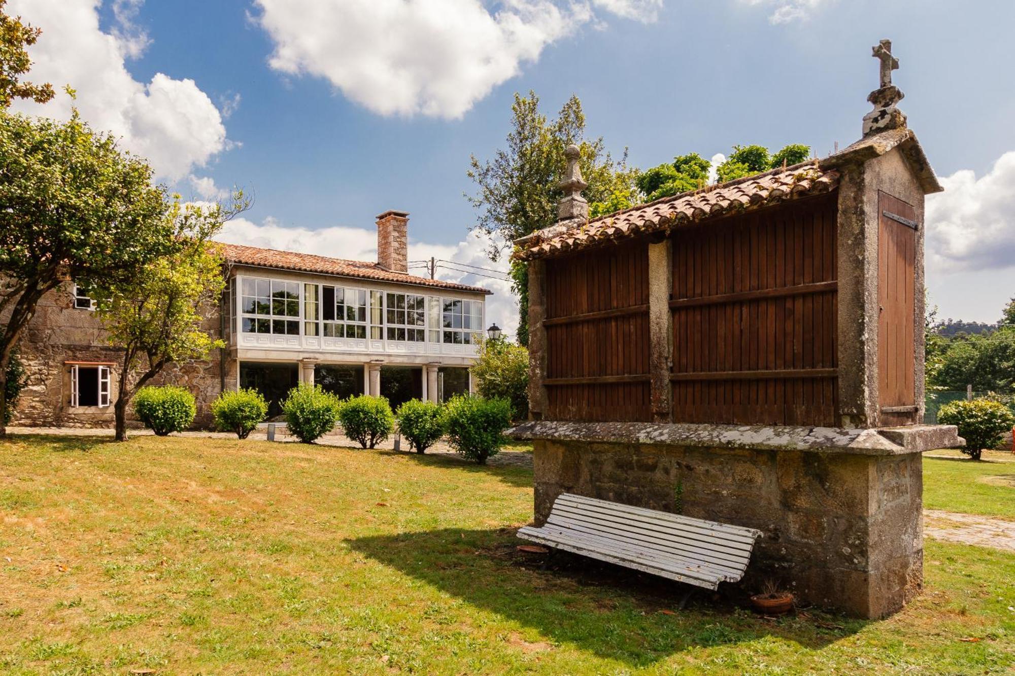 Casa Grande De Cornide Santiago De Compostela Villa Teo Buitenkant foto