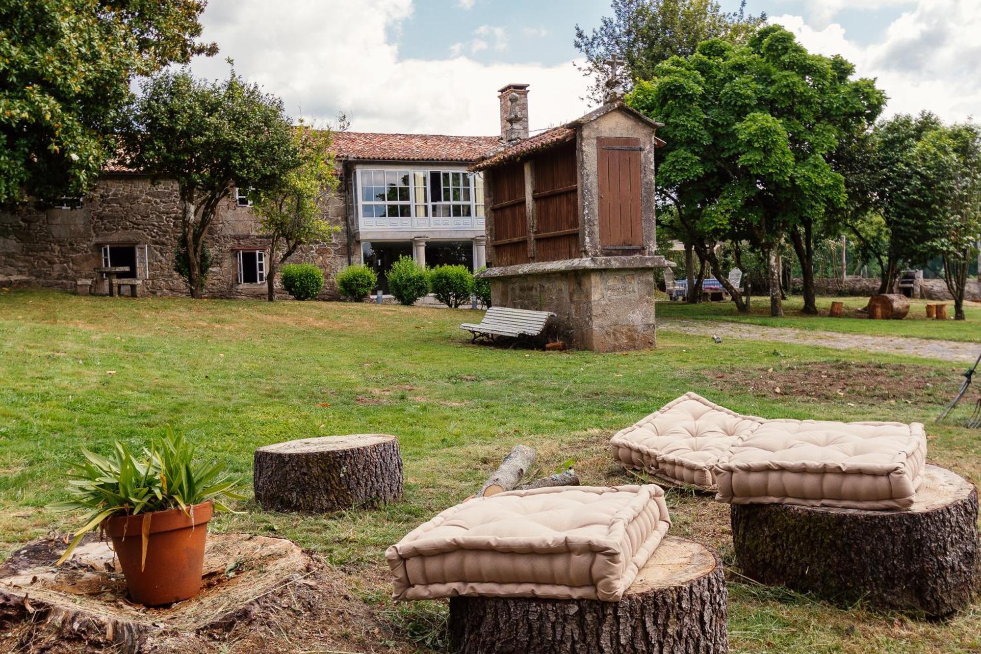 Casa Grande De Cornide Santiago De Compostela Villa Teo Buitenkant foto